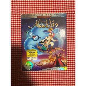 Disney Aladdin Blu-ray DVD Digital Code Multi Screen Edition